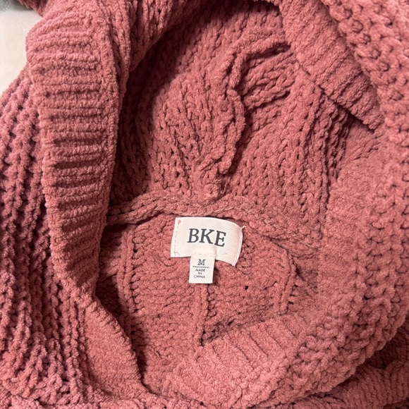 BKE Mauve Cowl Neck Sweater - Picture 3 of 3